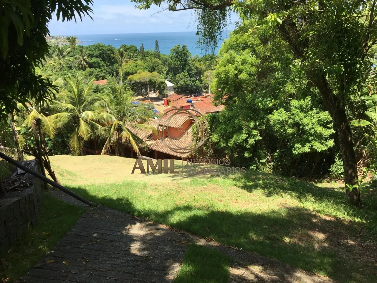 EL VENDE Terreno com vista para o mar, com escritura definitiva, Praia do Curral, 600m²,