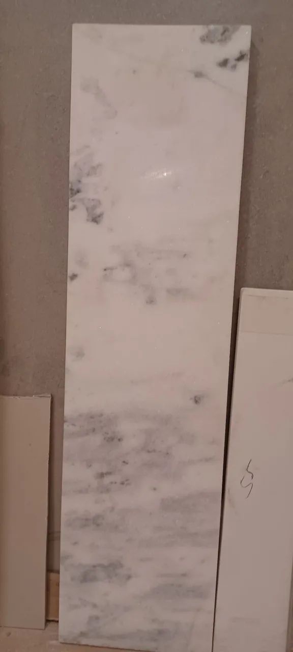 Soleira mármore branco 83.5 x 22 cm 