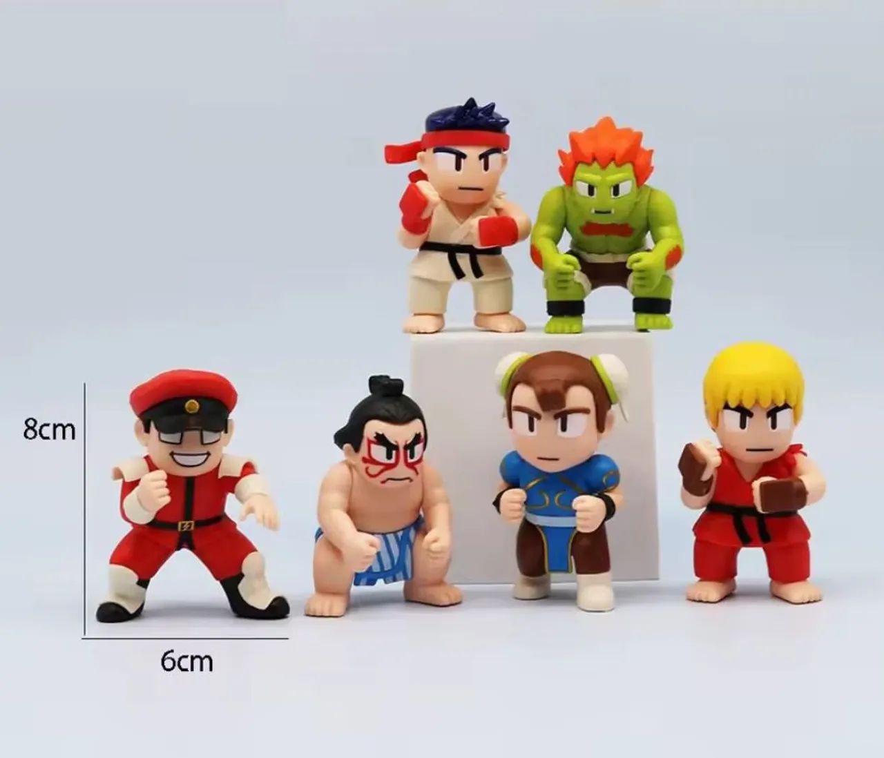 Bonecos Street Fighter - Coleção Completa - Foto 3
