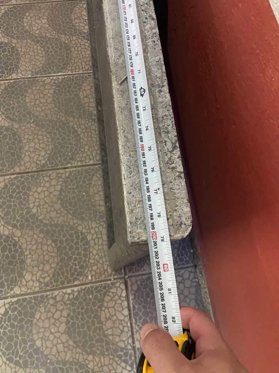 Pia de mármore 2000mm x 590mm - Foto 5