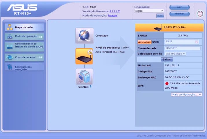 Roteador Asus RT-N10+ 150MPS - Foto 5