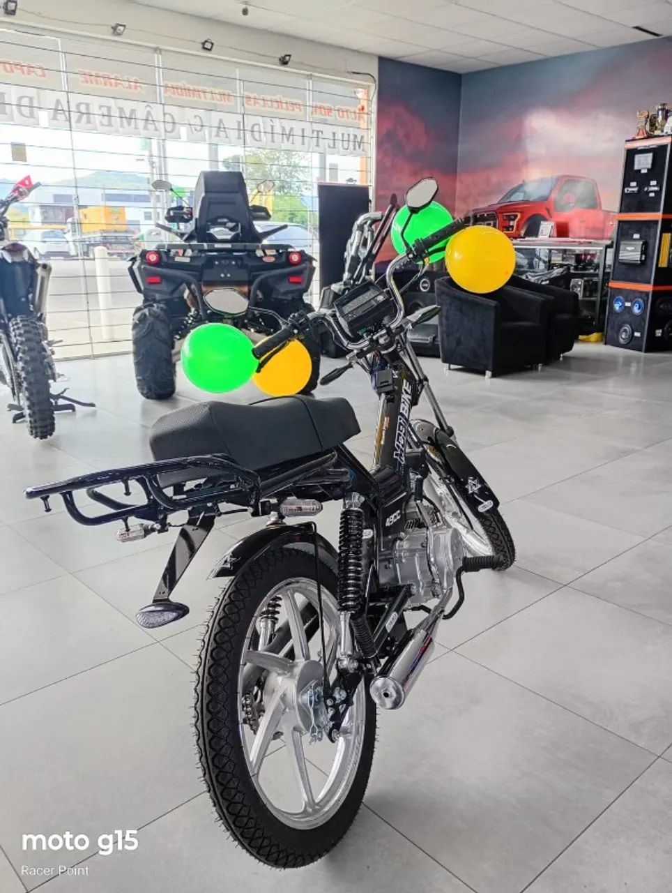 Mobibike 49cc 4 tempos 4 marchas semi automática nova  - Foto 3