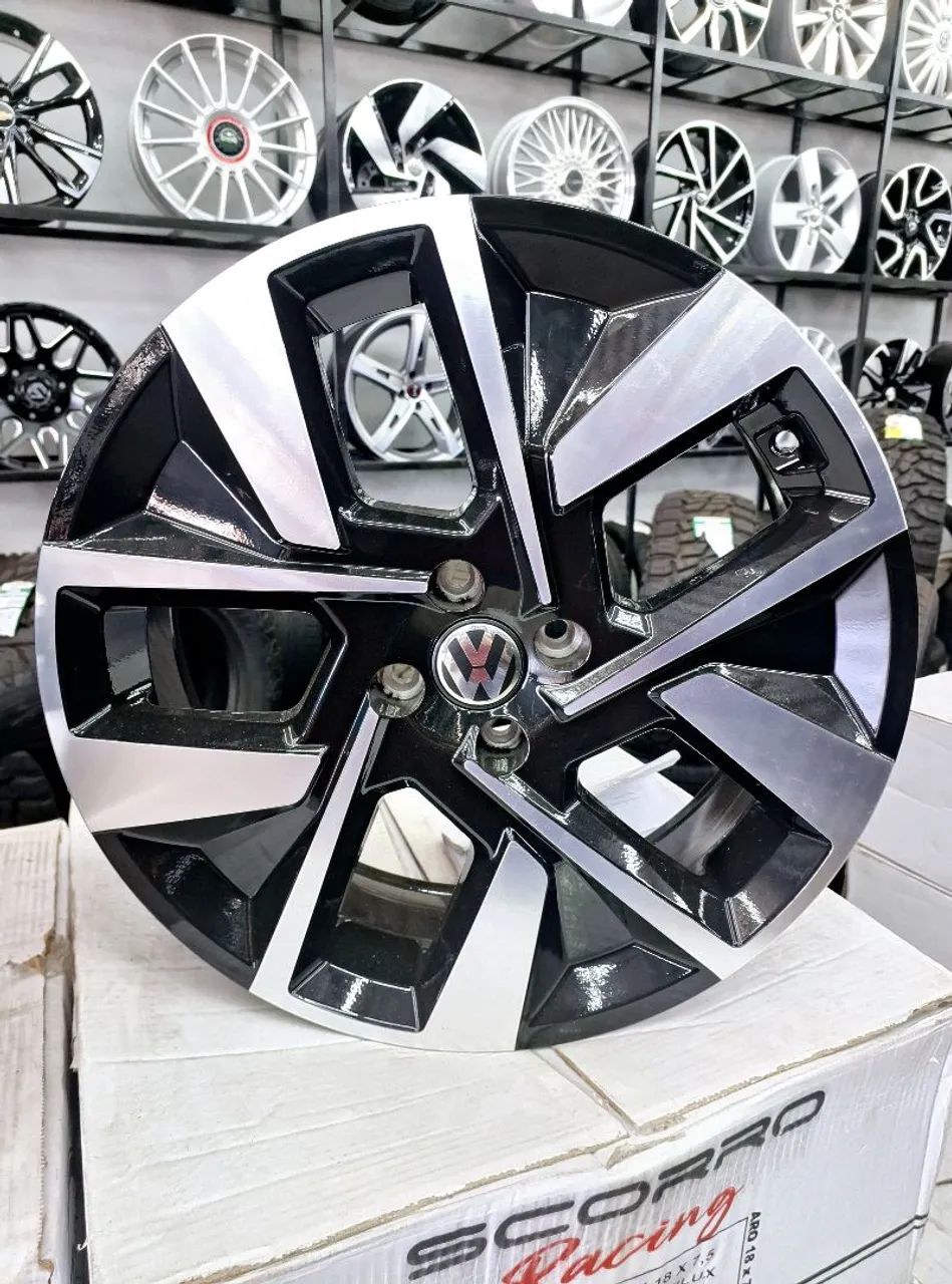 Rodas Aro 17 Tcross 2025 4x100 Novas( ACEITO CREDISHOP)