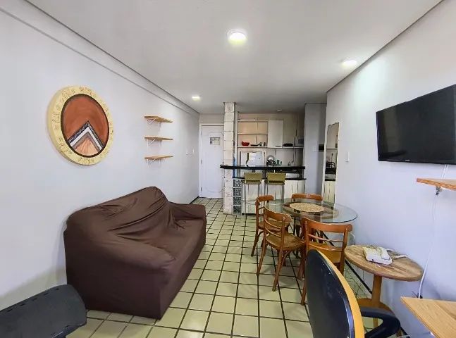 Alugo Flat na Ponta D'Areia com Vista para o Mar 