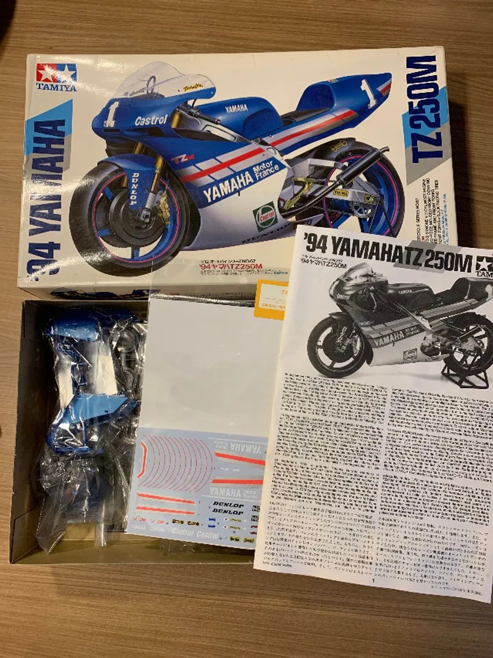 MOTO YAMAHA TZ250M 94 [Tamiya] 1:12 - Plastimodelismo [novo] - Foto 2