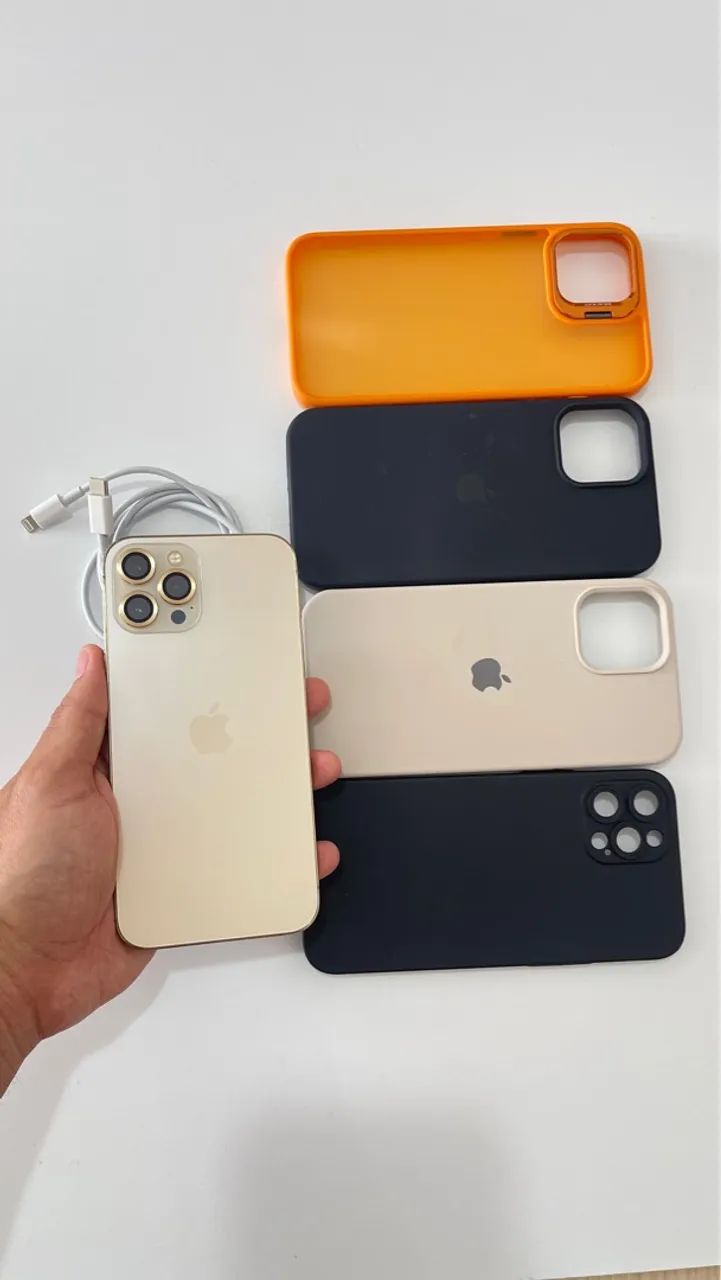 Vendo iPhone 12 Pro Max Gold 128G - Foto 3