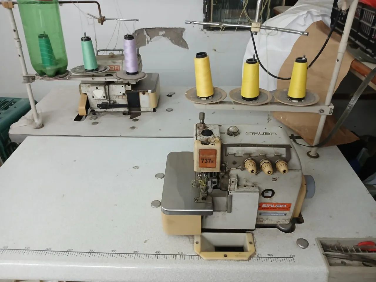 Máquina de Costura Industrial Overlock Siruba 737K - Foto 3