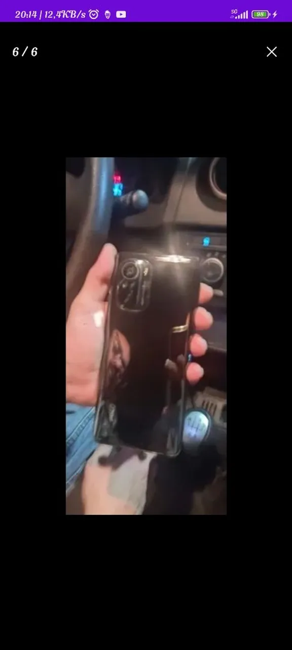 F3 Poço muito novo com 256 gb e Snapdragon 870 8gb