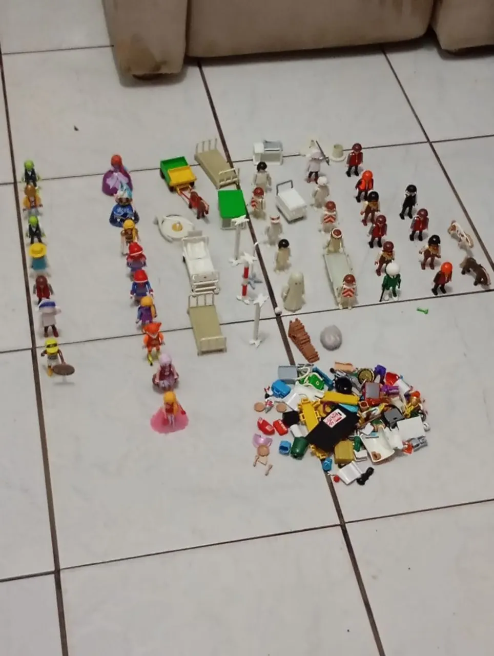 Lote playmobil anos 74/86/90
