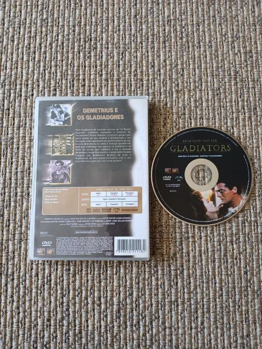 DVD Demetrius e os Gladiadores - Victor Mature - Foto 2