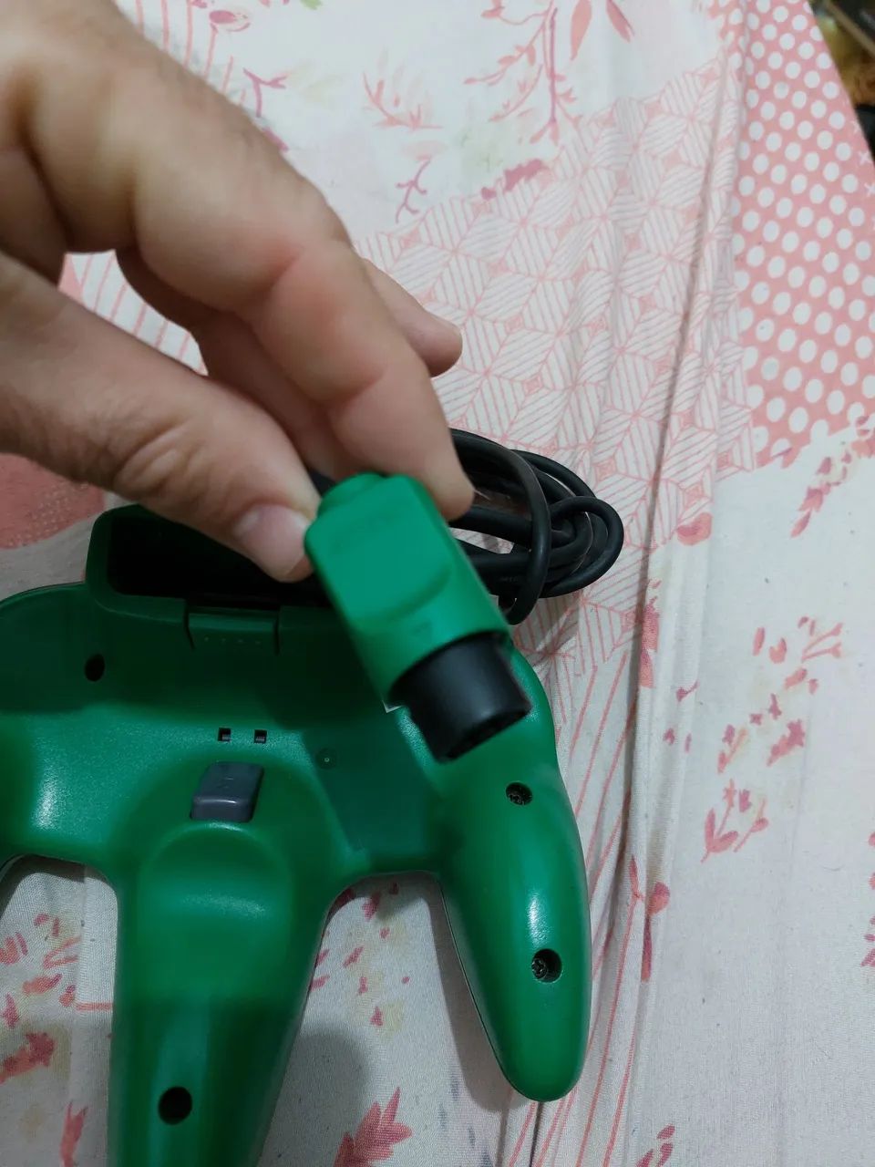 Controle Nintendo 64 "verde" - Foto 3