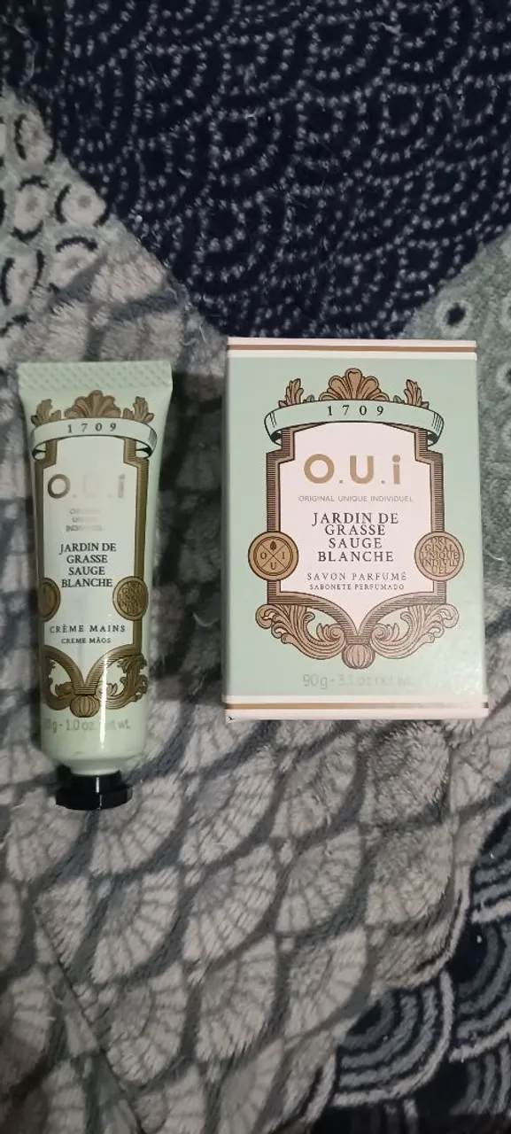 O.U.i Jardin de Grasse Sauge Blanche - Kit Creme Mãos & Sabonete