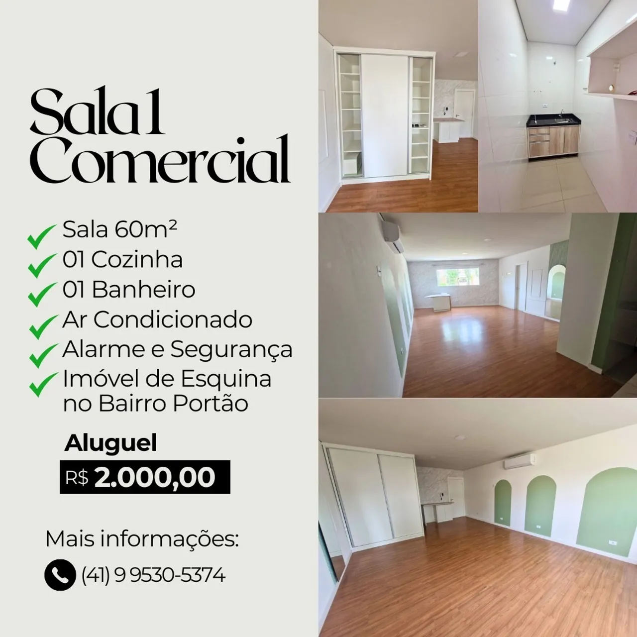 Sala comercial Portau