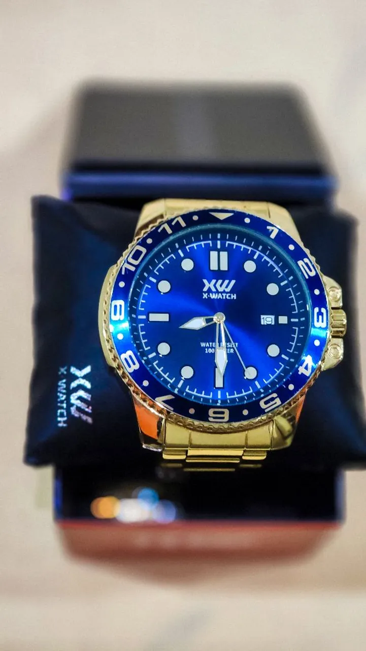 Relógio Masculino XW-Watch Dourado