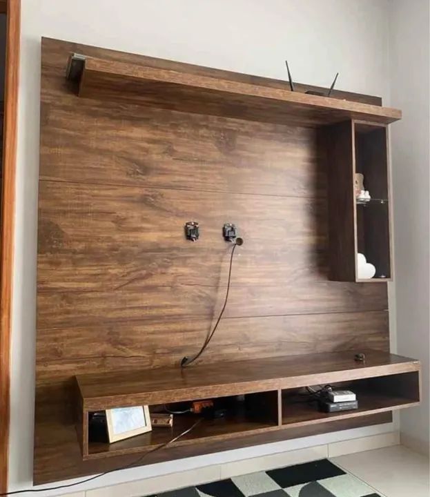 Rack para TV em madeira maciça - Foto 3