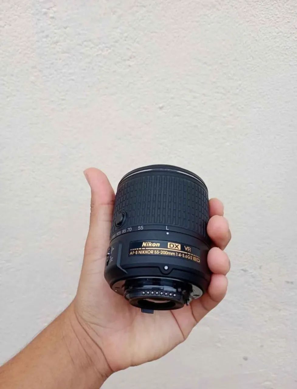 Câmera Nikon D5500+ nikkor 35mm e nikkor 55-200mm - Foto 3