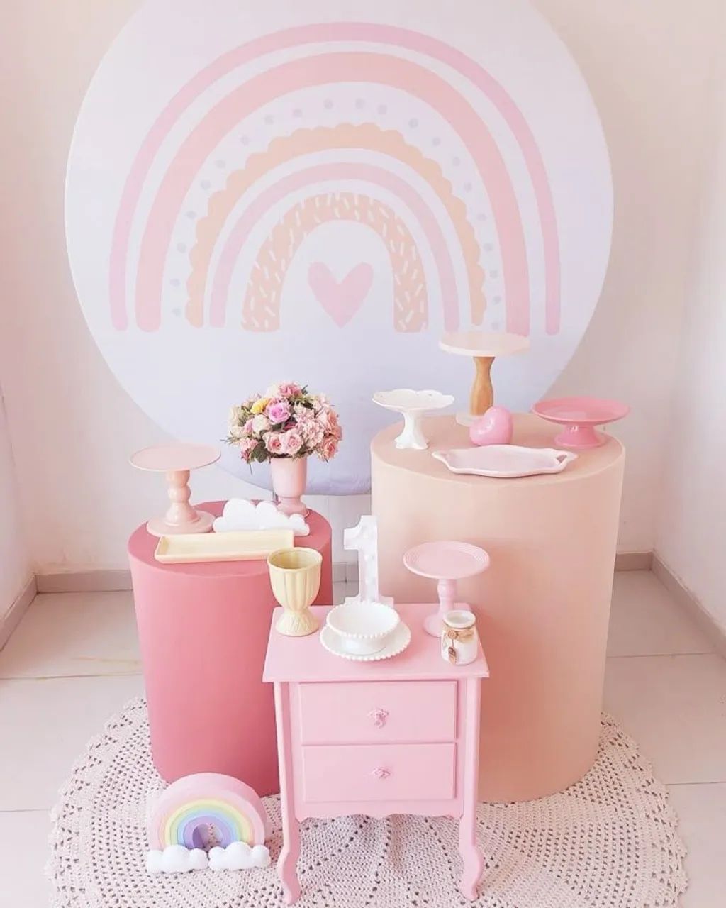 Painel do arco íris boho - Foto 2