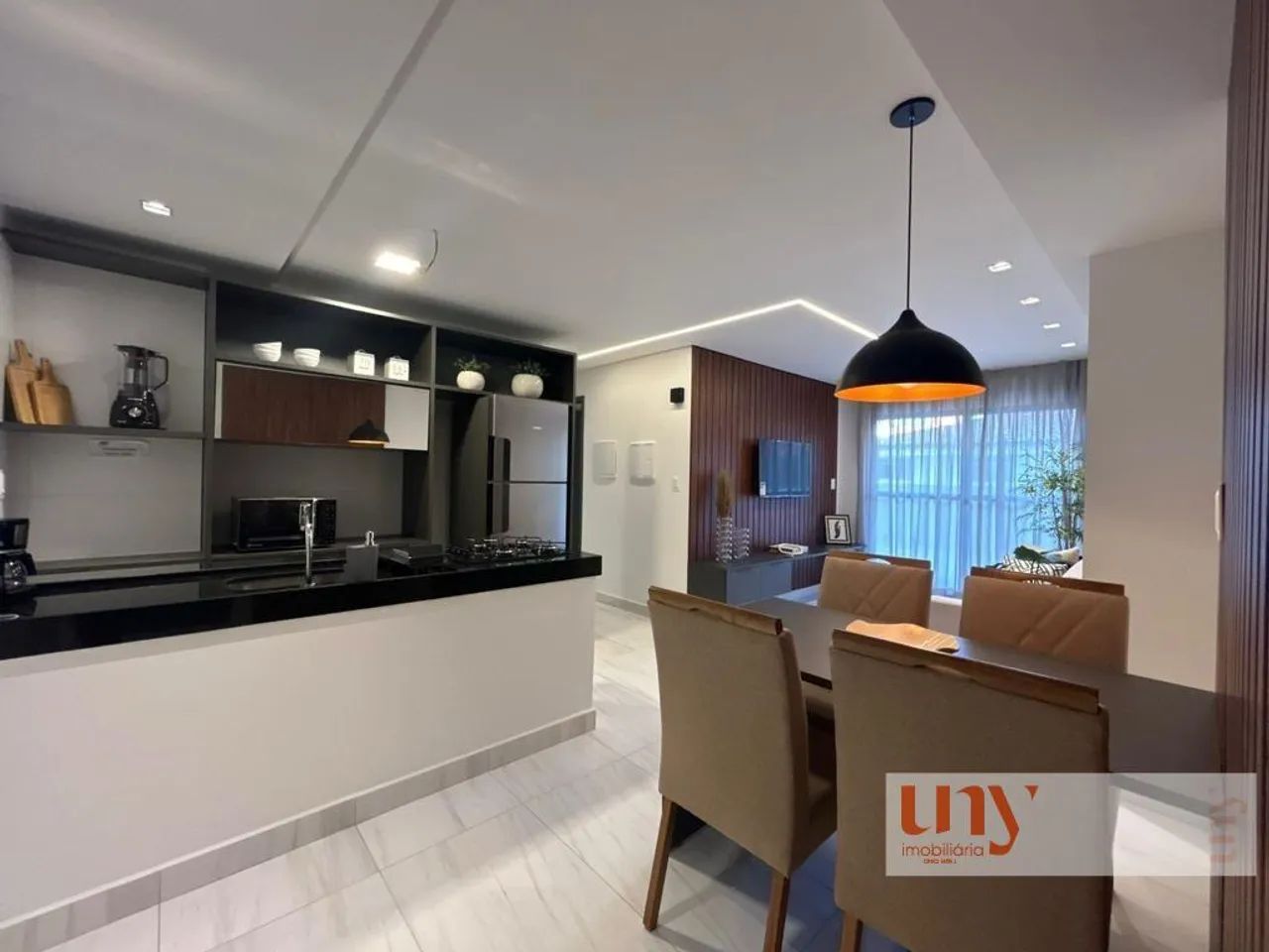 Apartamento com 2 quartos e área externa em prédio seminovo próximo da praia no Cabo Bran - Foto 4