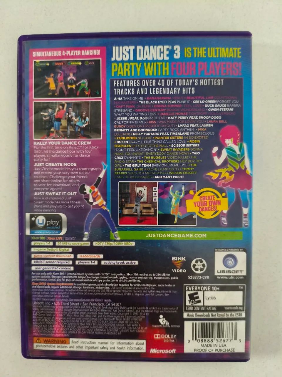 Jogo Just Dance 3 original Xbox 360 - Foto 5