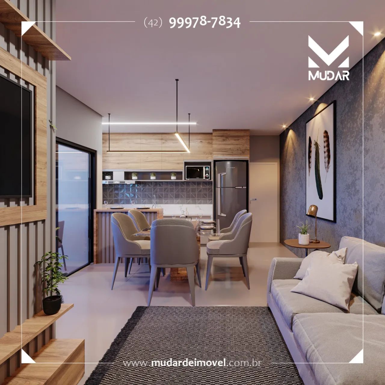 Apartamento 2 quartos com suíte  Jardim Carvalho  Maison Arby - Foto 4