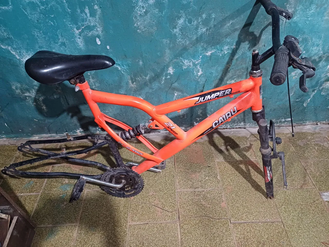Quadro de Bicicleta Jumper Cairu 21 Marchas
