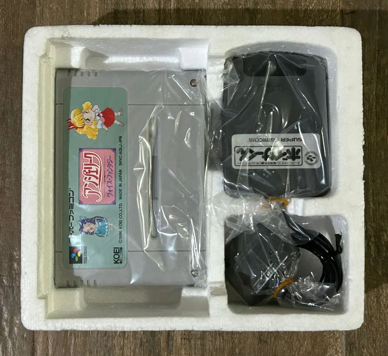 BOX DE COLECIONADOR ANGELIQUE VOICE FANTASY SUPER FAMICOM ORIGINAL