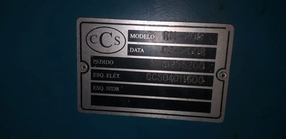 Rosqueadeira Múltipla CCS Modelo RM 208 Área Máxima de Trabalho 200 mm 6 Fusos Capacidade  - Foto 4