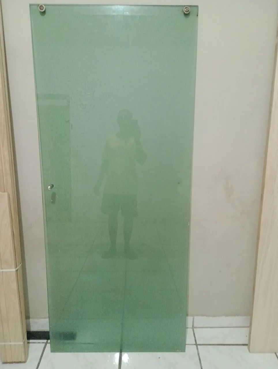 2 Peças Porta box Vidro Temperado