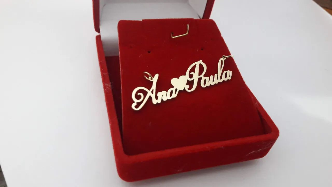 Pingentes personalizados em ouro 18k (750) - Foto 2