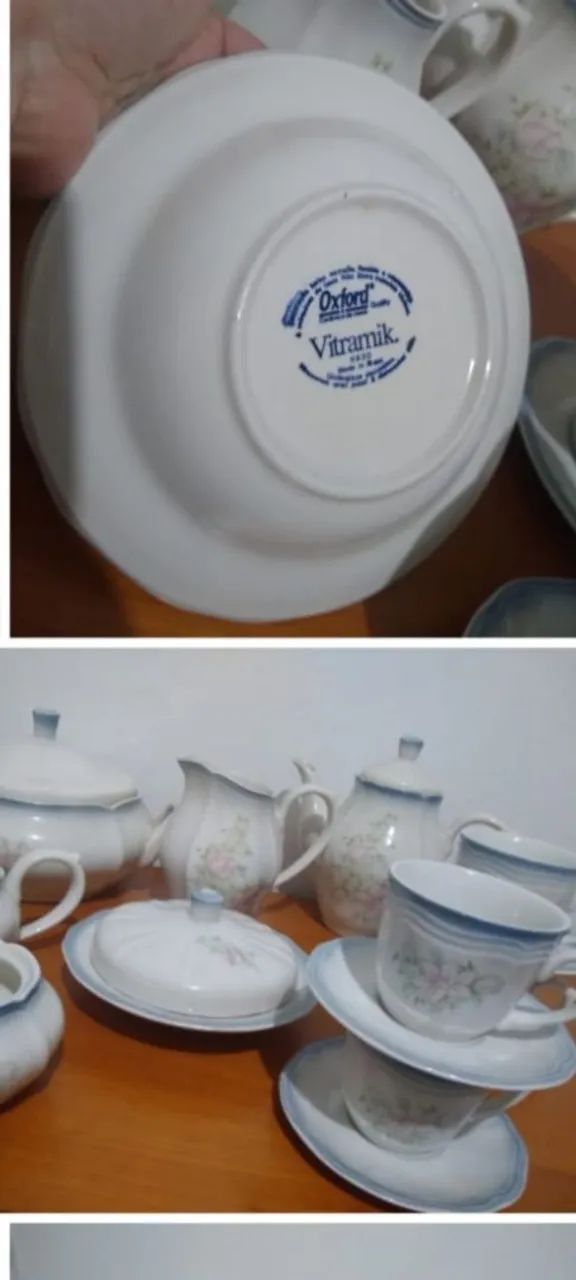 Jogo de Chá Oxford Vitramik