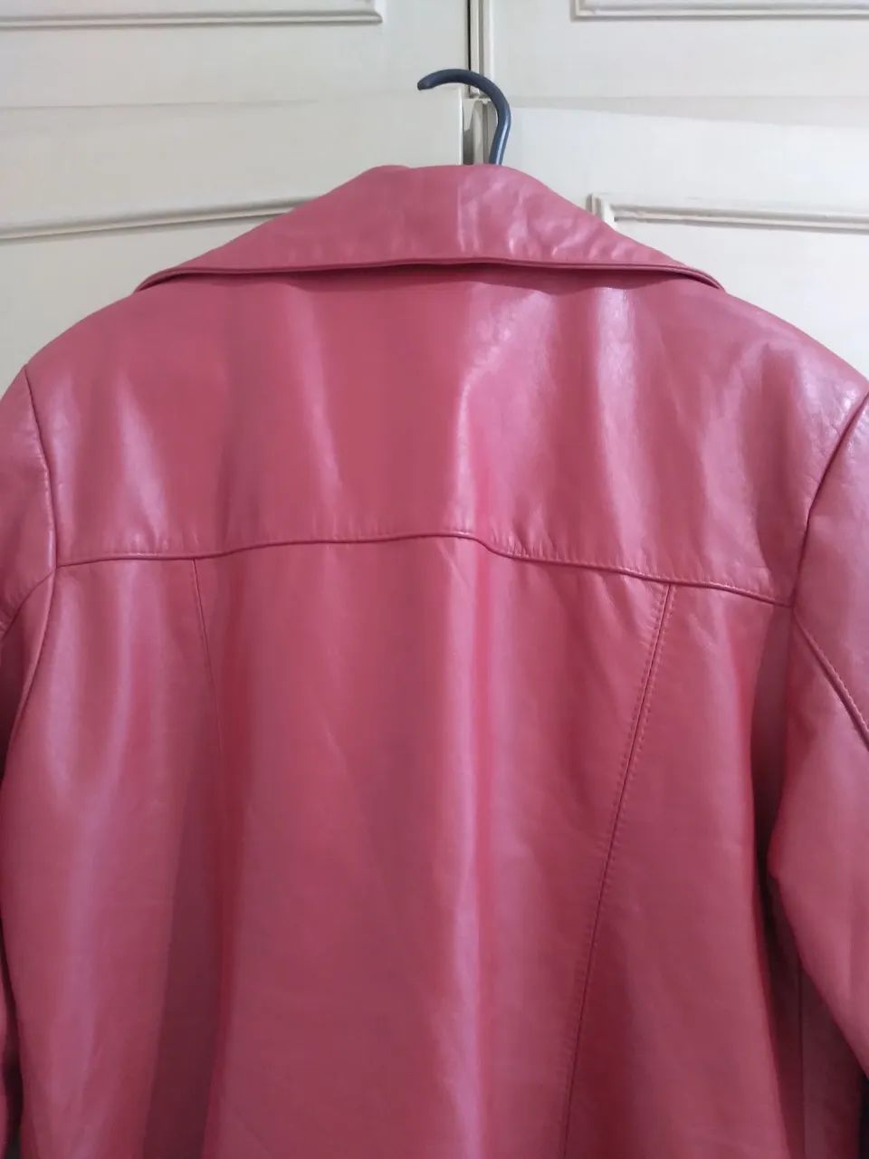 Jaqueta de Couro Vermelho - Foto 3