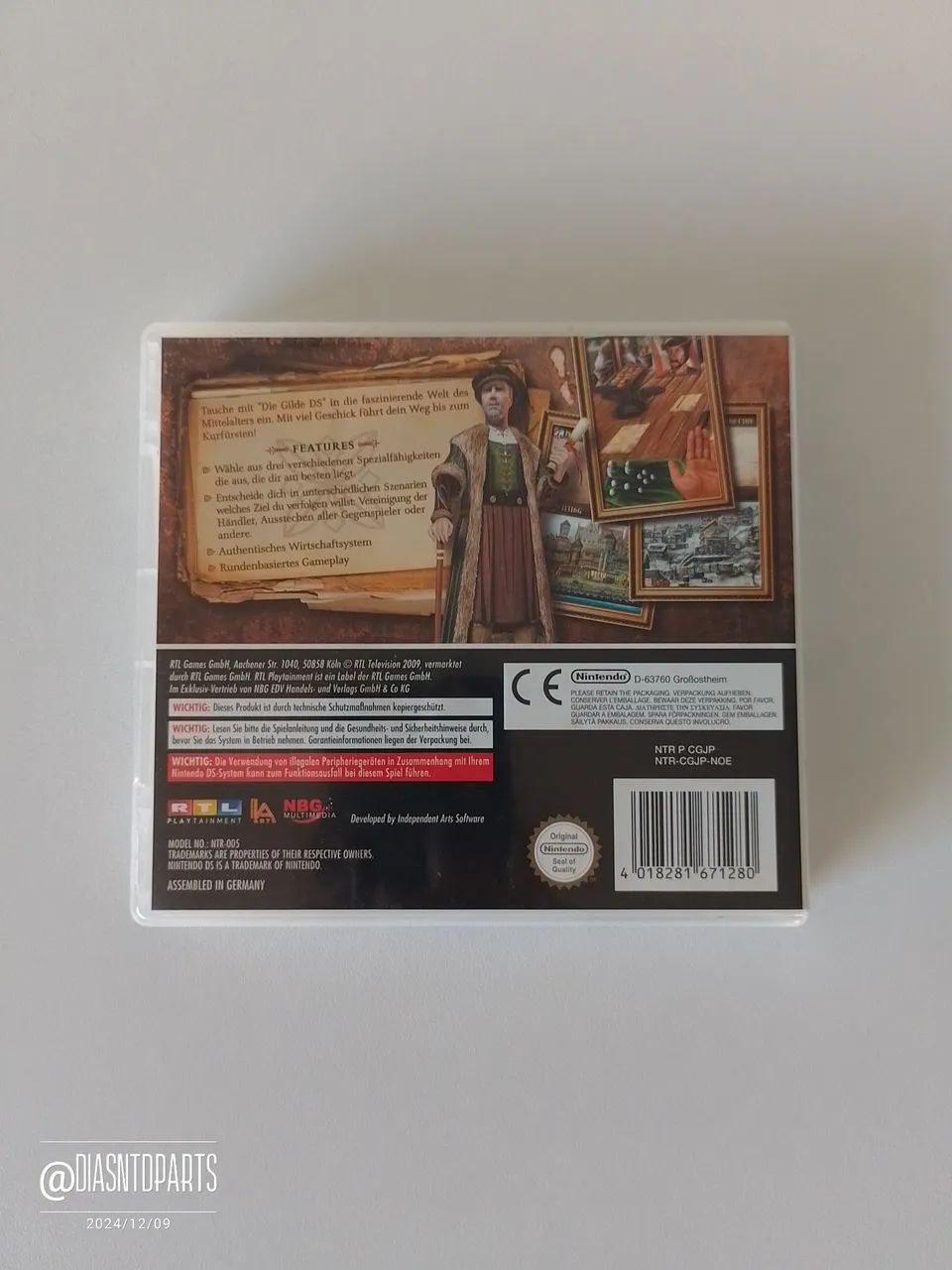 Die Gilde Ds Original - Jogo Nintendo Ds  - Foto 4