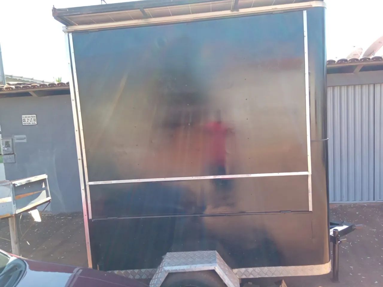 Urgente Vende se ou troca por moto trailer c placa solar  - Foto 6