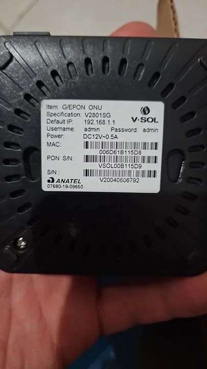 ONU Híbrida V-sol Nova Kit com 10 peças  - Foto 2