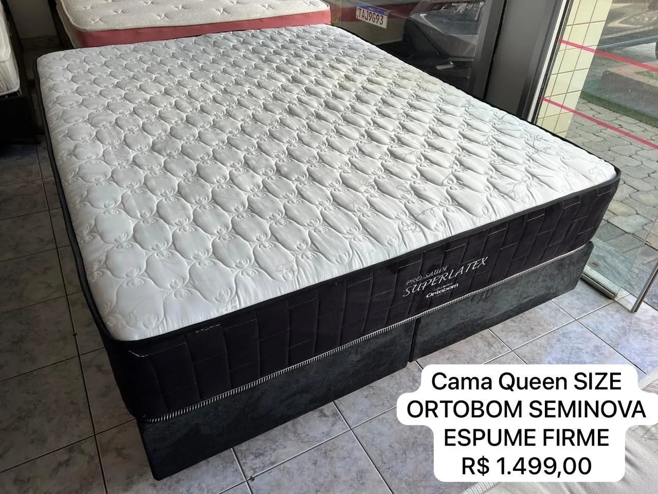 Cama Queen Size Ortobom Superlatex - Espuma Firme