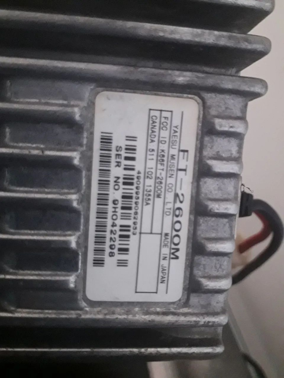 Rádio vhf Ft 2600m Mande Japan - Telefonia Fixa e Sem Fio