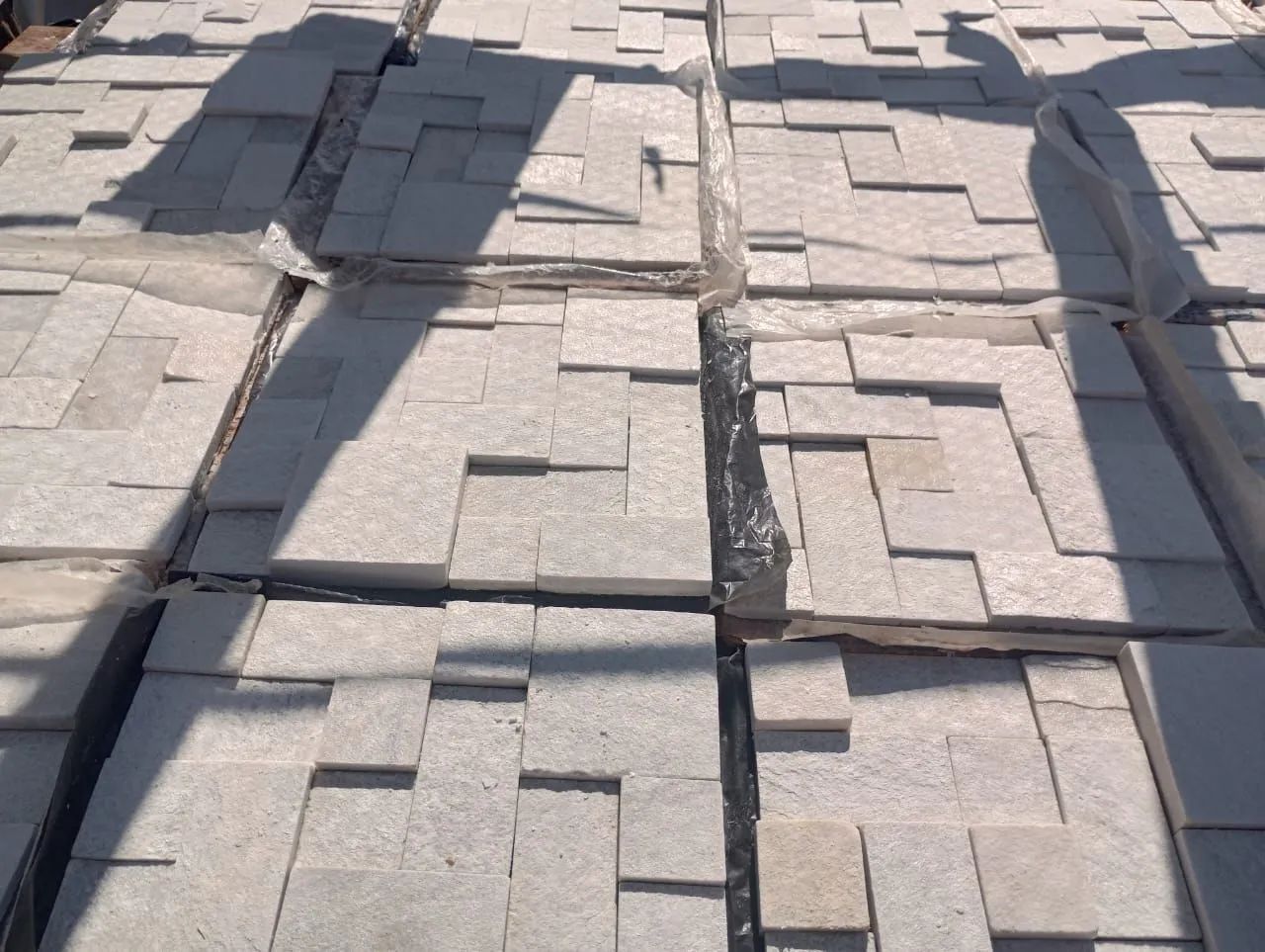 Mosaicos Pedras São Thomé Branco  - Foto 6