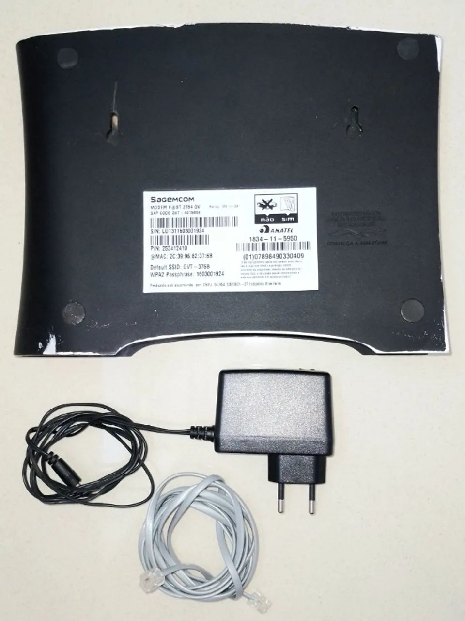Modem Sagemcom Fast 2764 Gv Usado - Foto 4