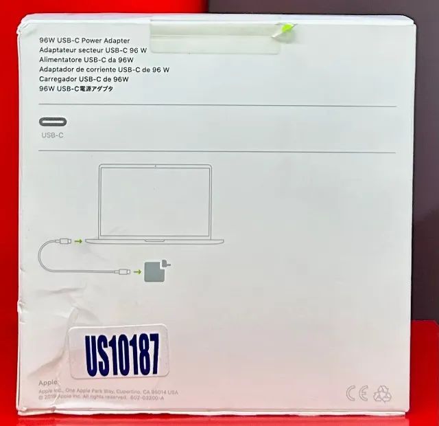 Apple 96W USB-C Power Adapter MX0J2AM/A - Produto Novo com Garantia da Loja e Fabricante - Foto 2