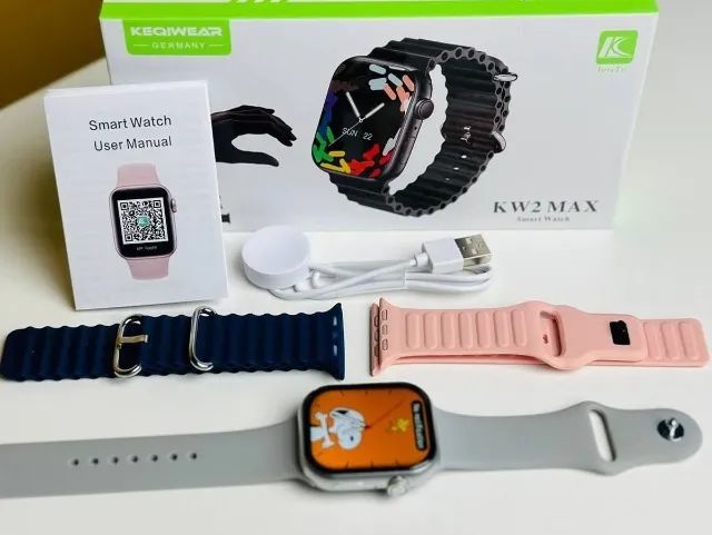 Smartwatch KW2 Max - Entrega Imediata - Foto 4