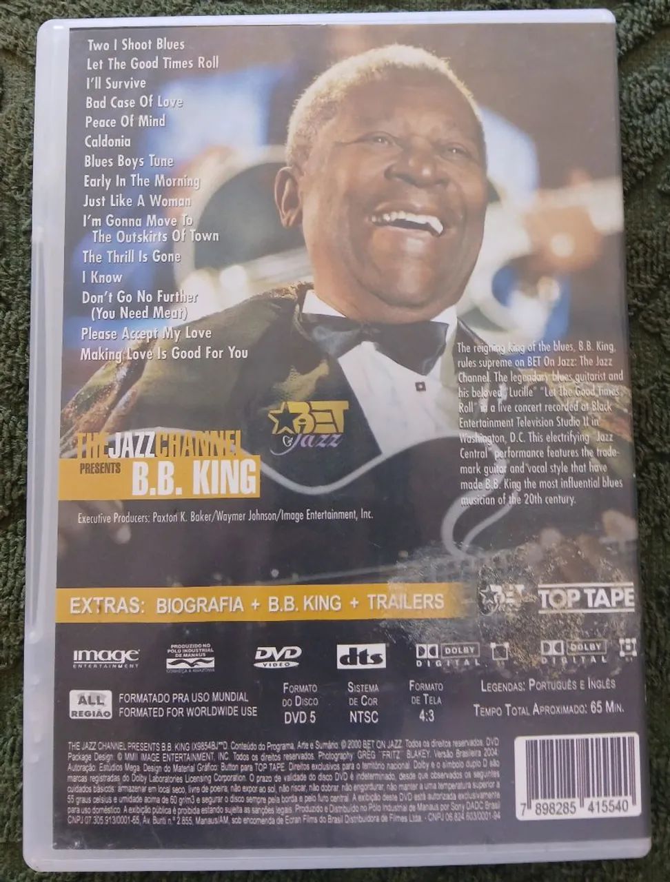 DVD The Jazz Channel Presents B.B. King Frete Gratis - Foto 2