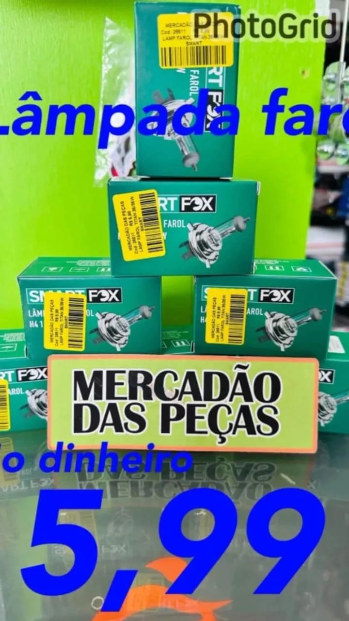 Lampada Farol H4 SMARTFOX