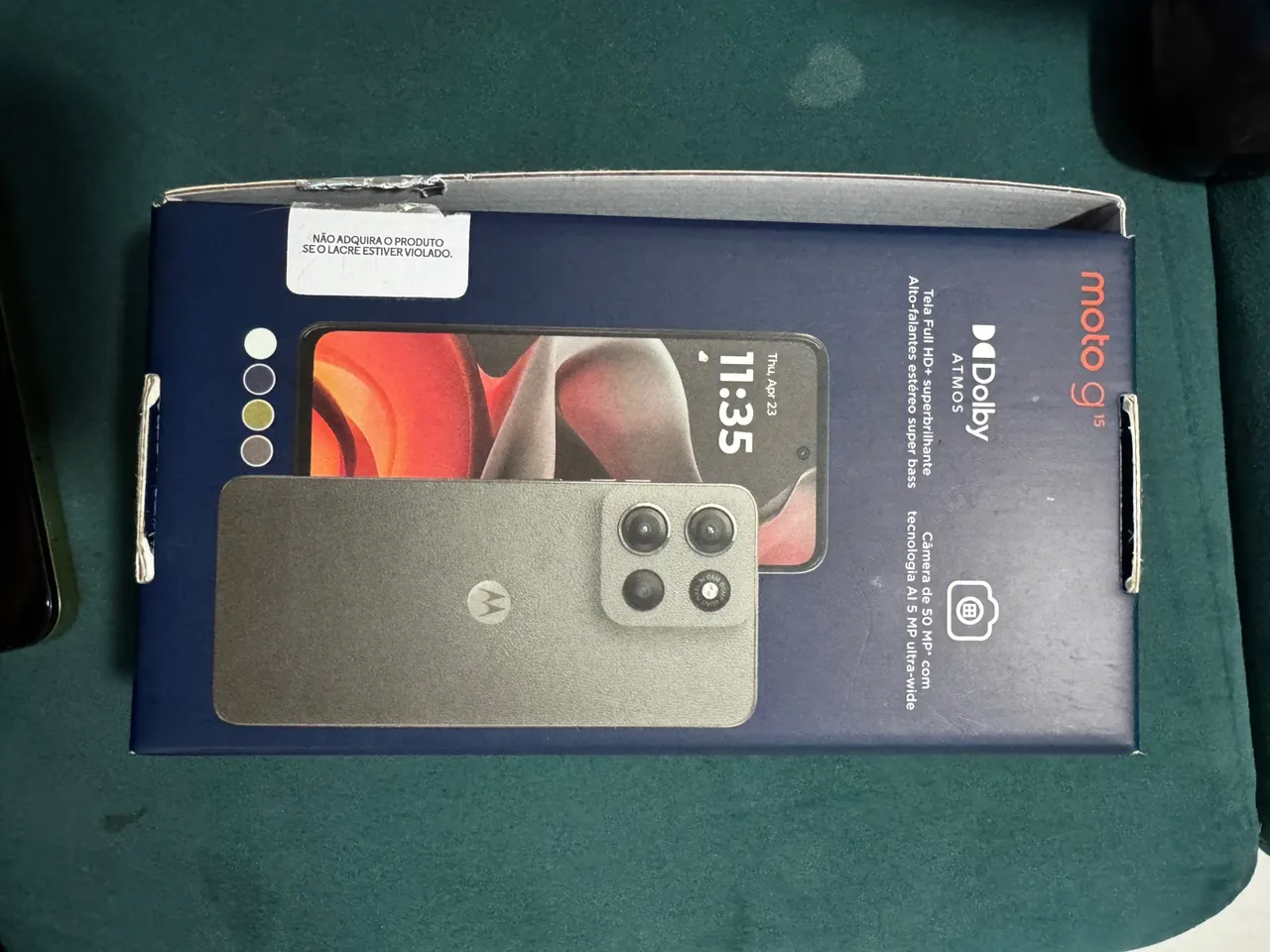 Moto g15 1 mês e meio de uso