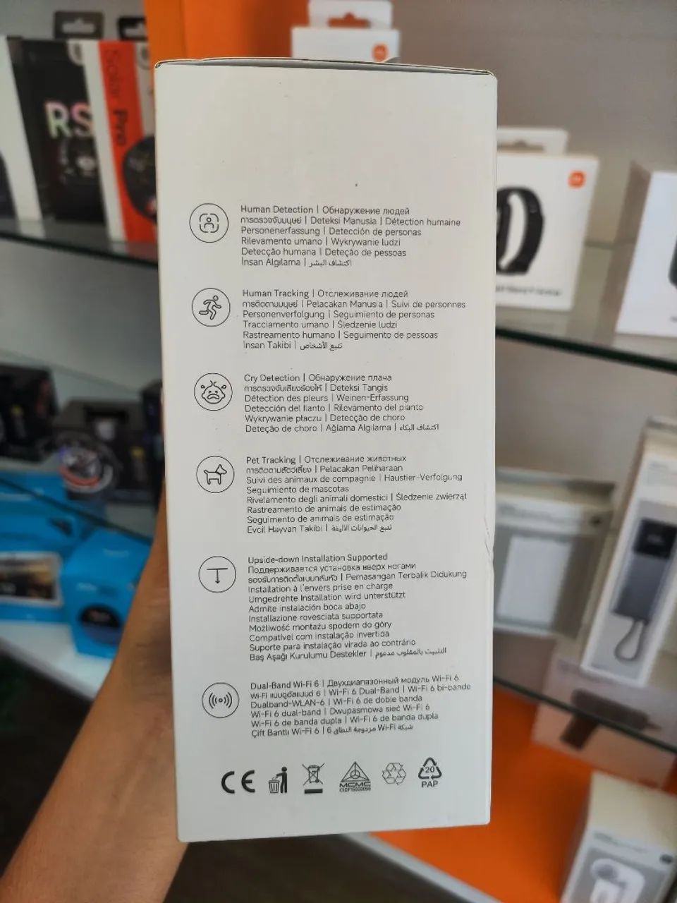 Câmera Xiaomi C500 Dual Nova Lacrada Original  - Foto 3
