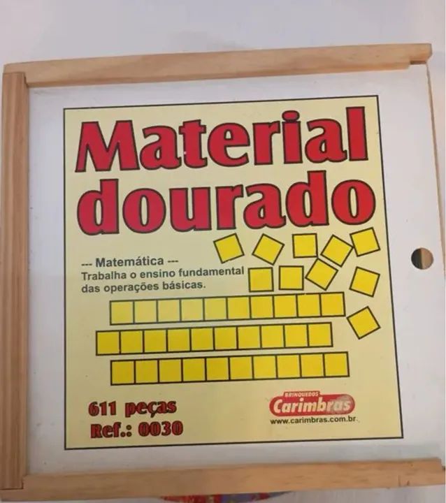 Material Dourado Carimbras 611 Peças