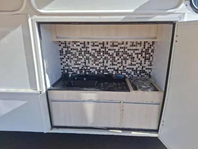Motorhome mercedes 1620 1993 pronto recem feito  - Foto 10
