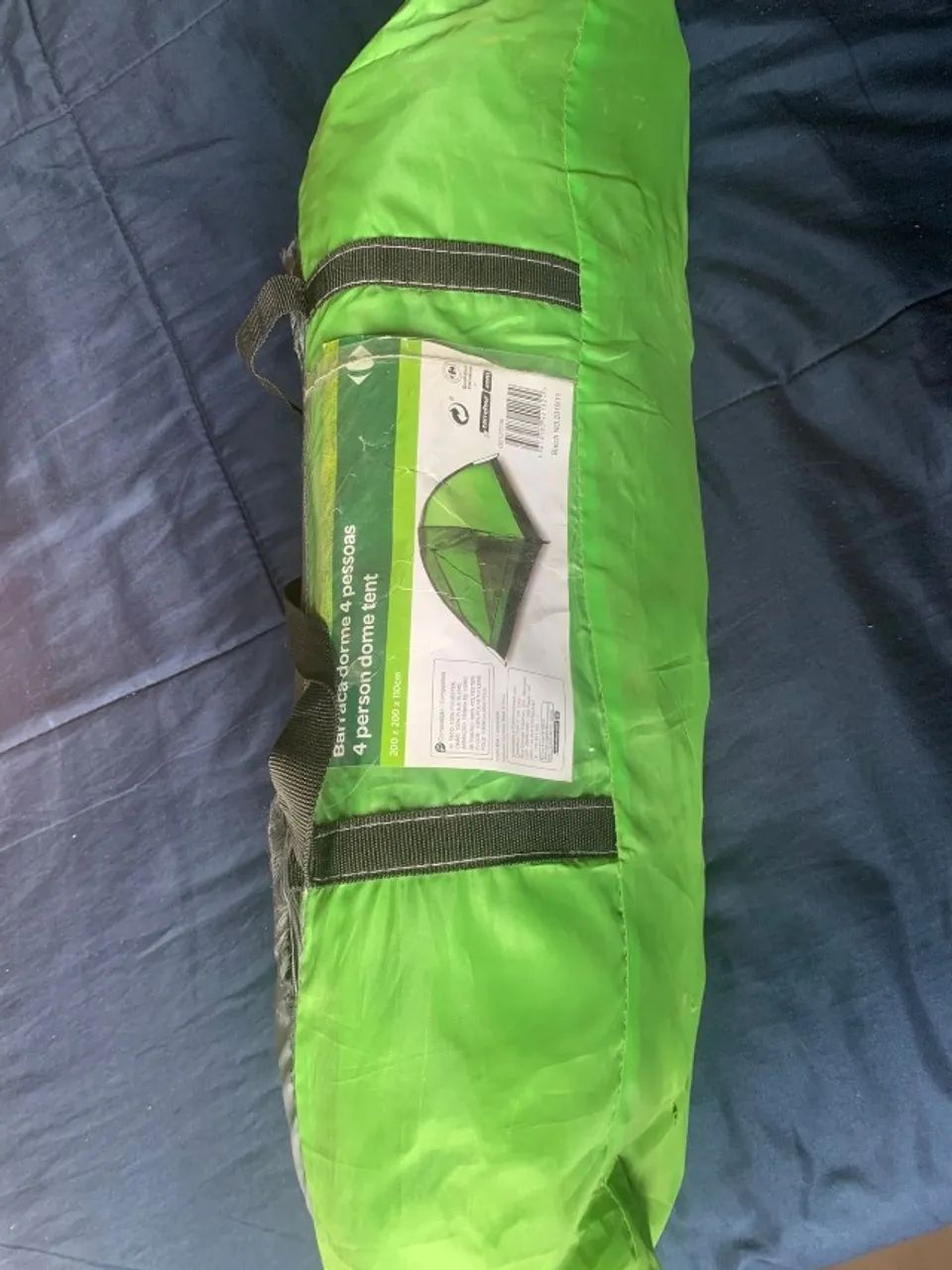 Conjunto Camping (Mochila, barraca e bomba)