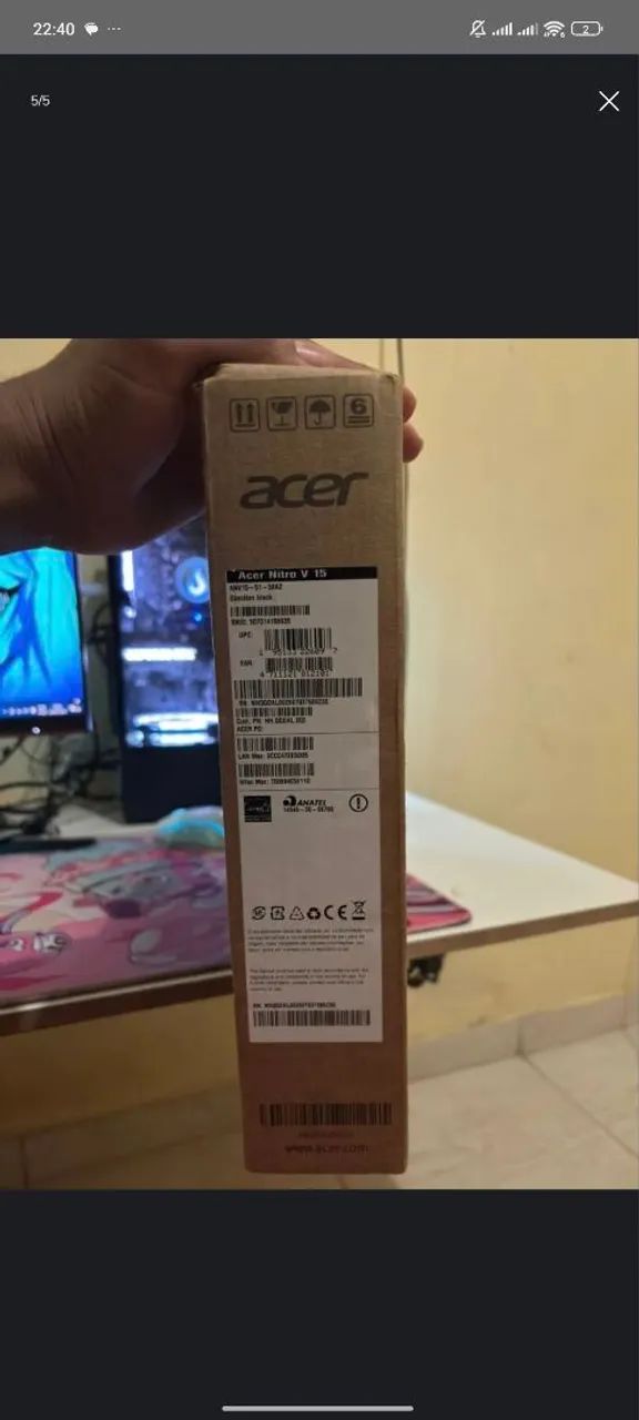 Notebook Gamer Acer Nitro V 15 - Foto 5