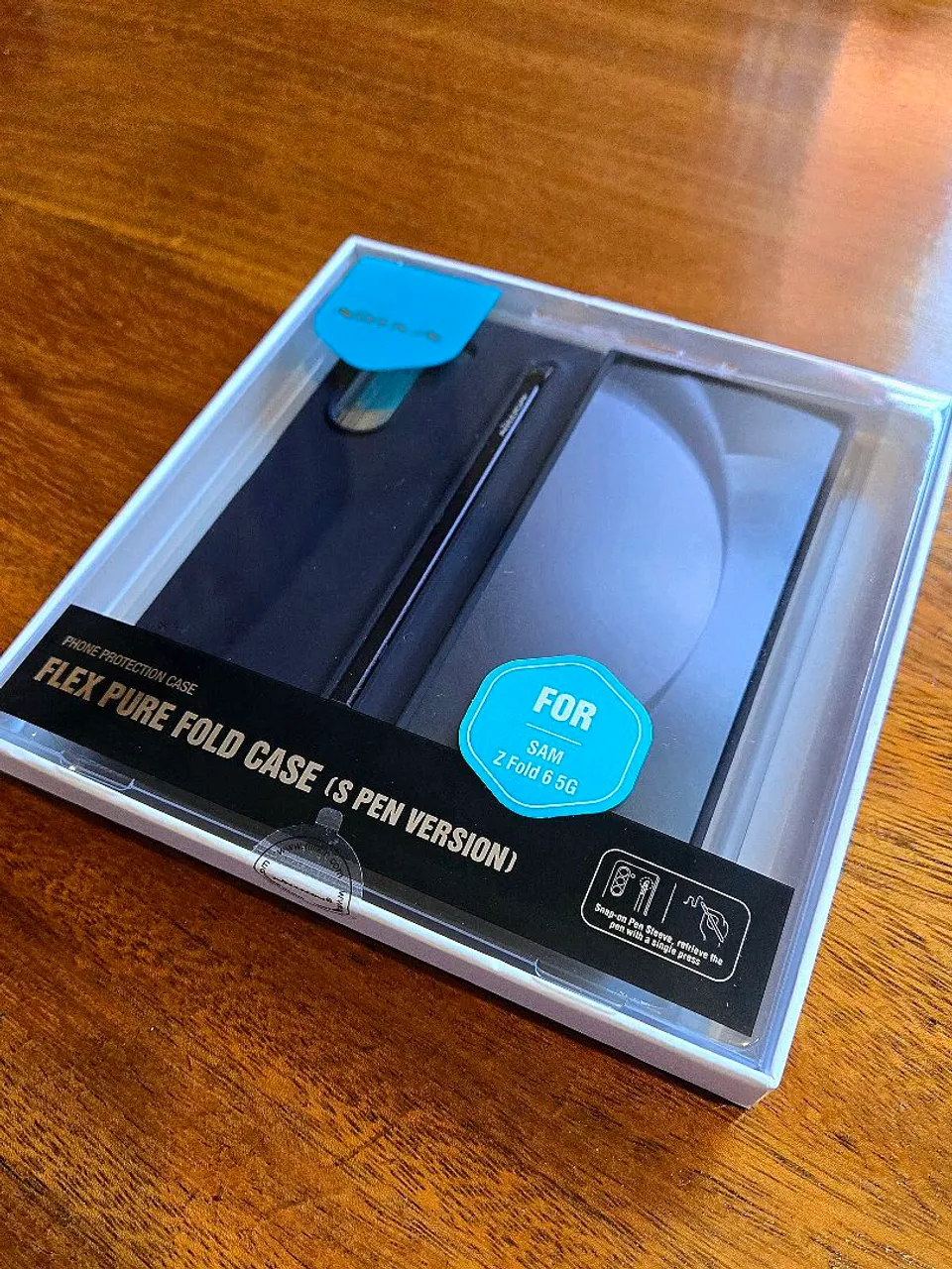 Capa Case Nilkin Galaxy Z Fold 6 nova! Cor Preta.