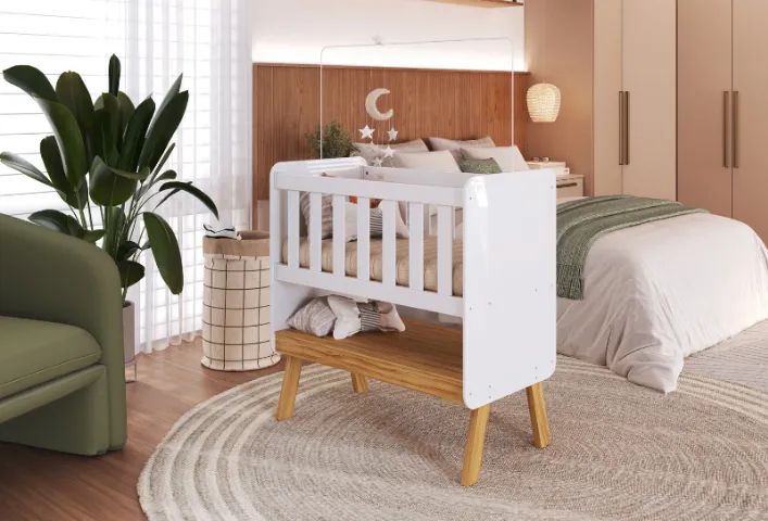 Mini Berço Guti Retro, 100% MDF 